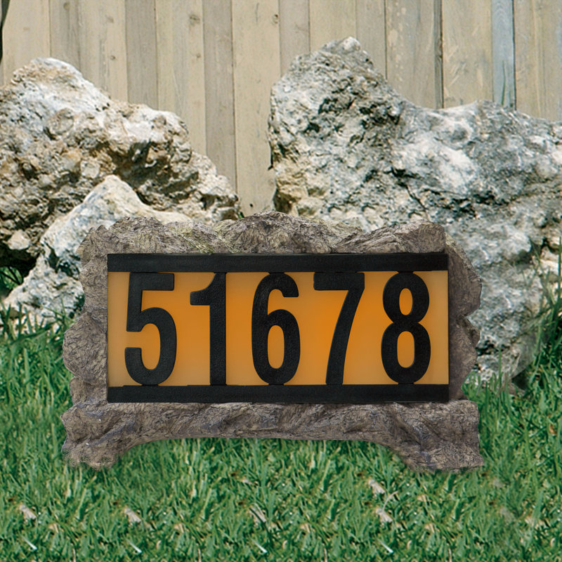 Outdoor solar address rock sales
